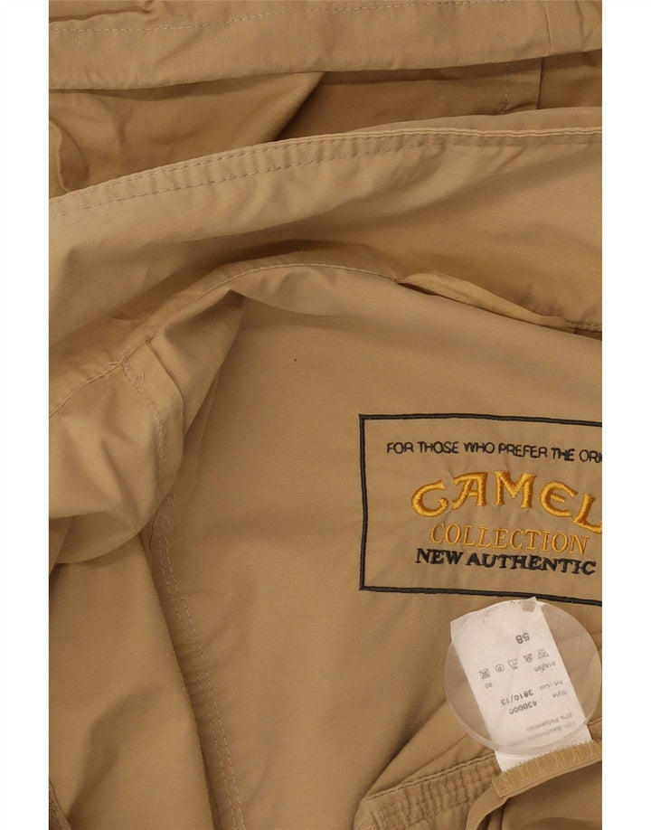 Мужская куртка Camel с капюшоном EU 58 2XL Бежевый хлопок