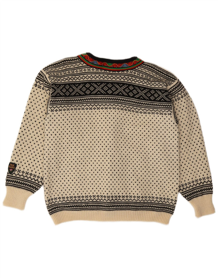 Женский кардиган-свитер DALE OF NORWAY UK 14, средний Off White Fair Isle