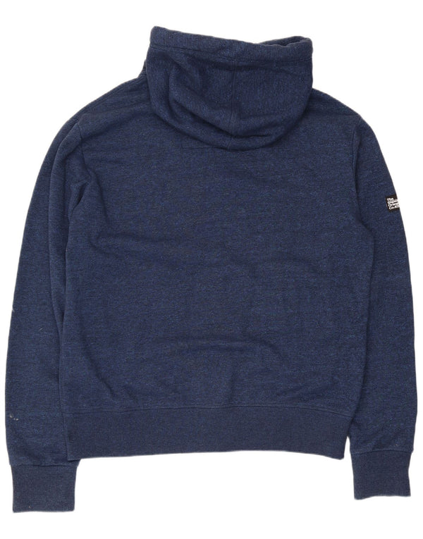 Мужской свитер с капюшоном на молнии Superdry 2XL, темно-синий, хлопок
