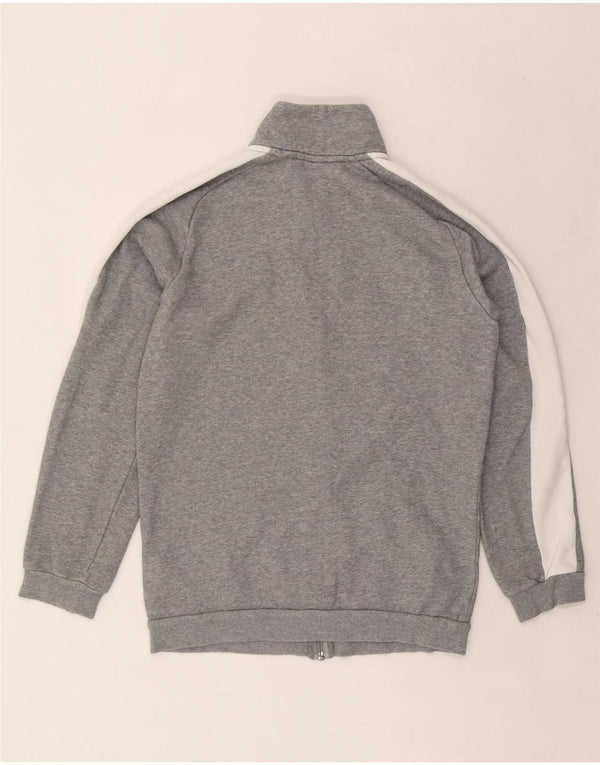 Мужской спортивный костюм PUMA Top Jacket XS Серый хлопок с цветными блоками