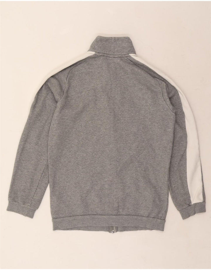 Мужской спортивный костюм PUMA Top Jacket XS Серый хлопок с цветными блоками