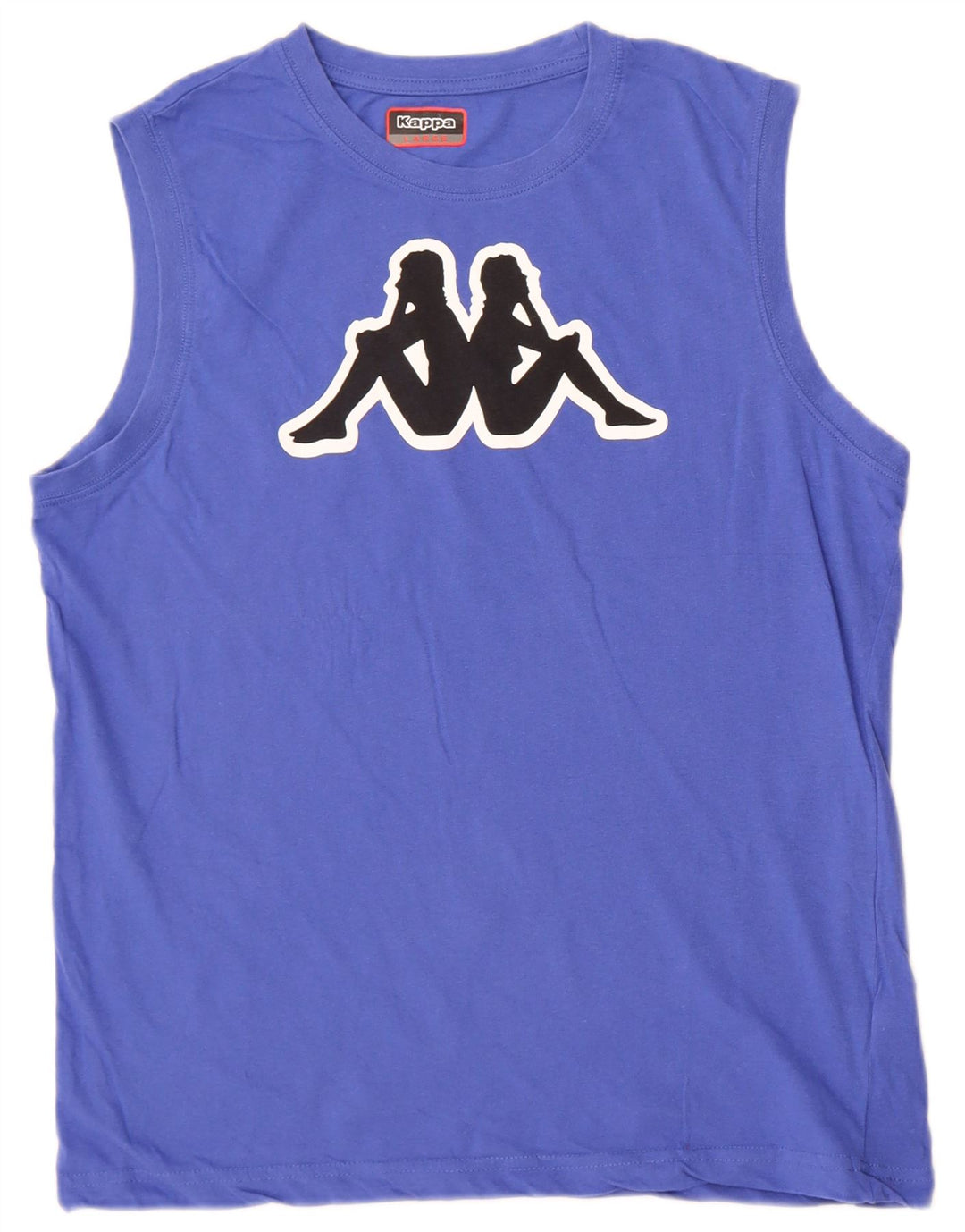 Женский жилет с рисунком Kappa UK 16, большой синий хлопок