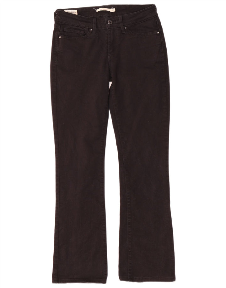 Женские джинсы Levi's 715 Bootcut W27 L28 черные