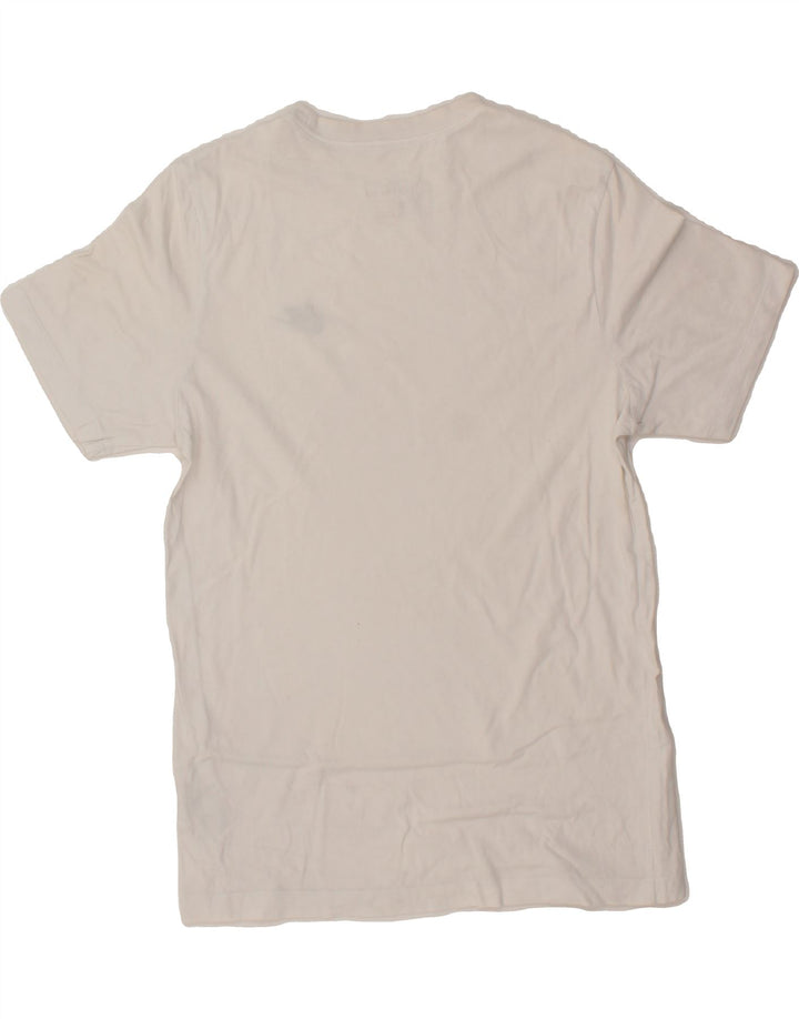 NIKE Mens T-Shirt Top Medium White Cotton Vintage Nike and Second-Hand Nike from Messina Hembry 