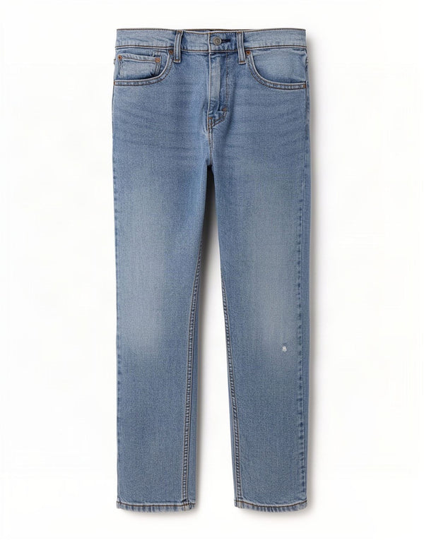 Мужские зауженные зауженные джинсы Levi's 512 W31 L30 синие, хлопок