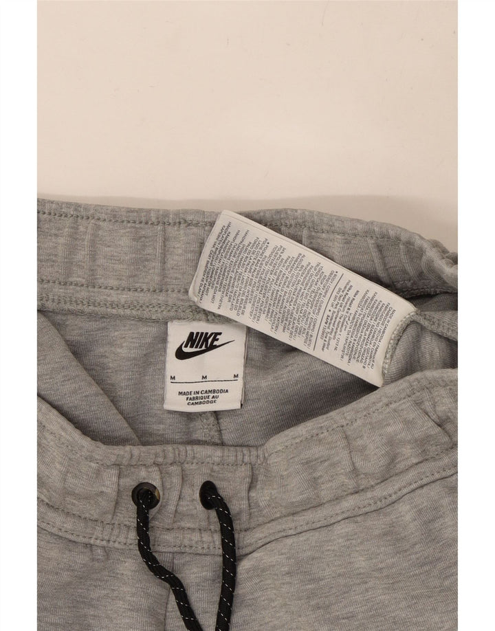 Мужские спортивные брюки NIKE, джоггеры, средний серый хлопок с крапинками