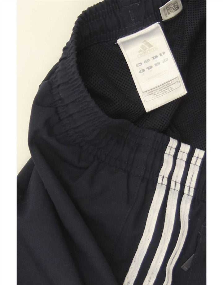 Женские спортивные брюки Adidas Joggers UK 12, средний темно-синий, полиэстер