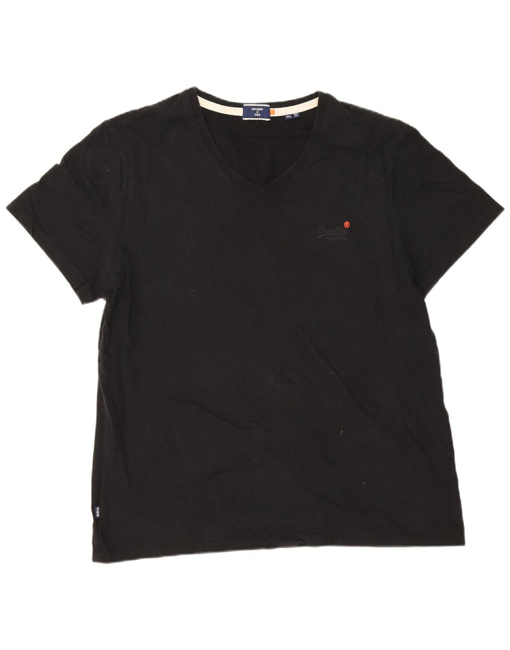 Мужская футболка Superdry Top 3XL, черная