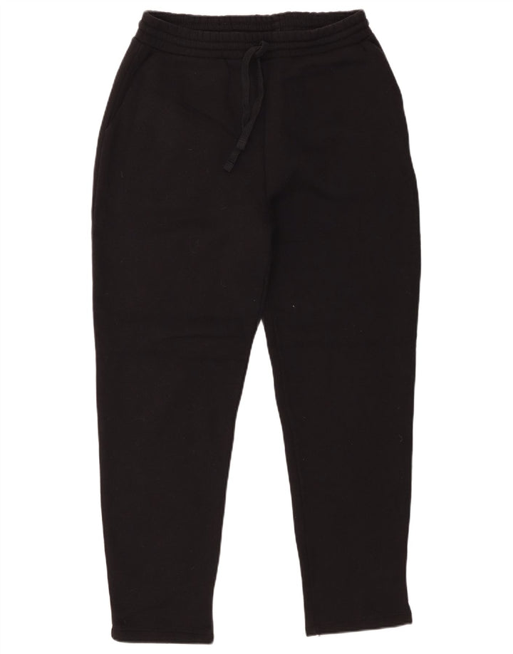 Женские спортивные брюки Zara UK 12, средний черный хлопок, черный
