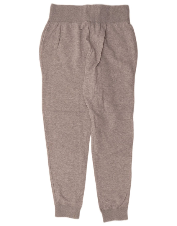 Женские спортивные брюки Adidas Joggers UK 12, хлопок среднего серого цвета