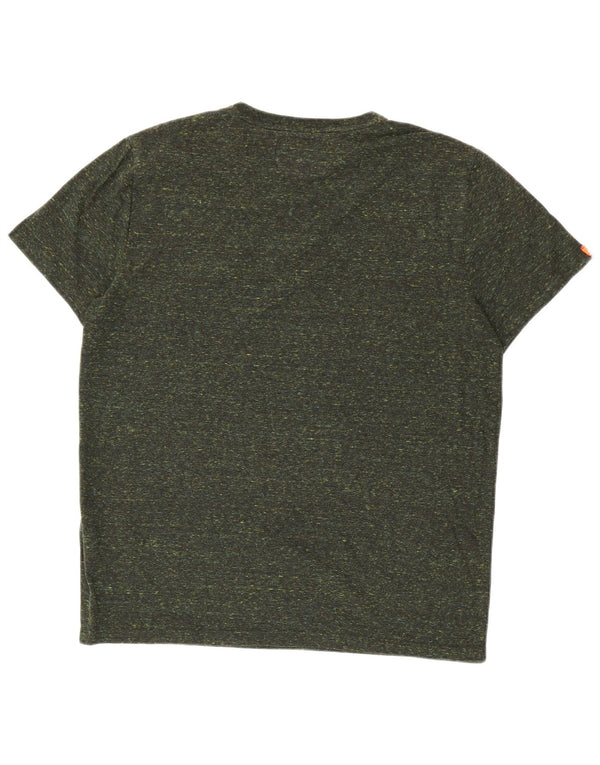 Мужская футболка Superdry Top 2XL Хаки, крапчатый хлопок