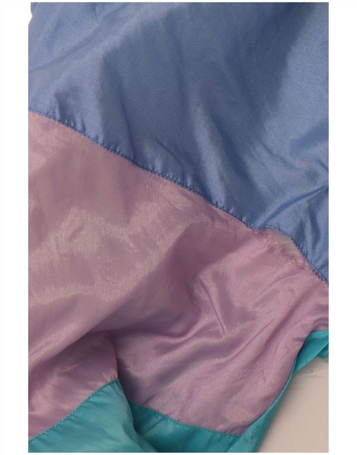 Мужской спортивный костюм VINTAGE, верхняя куртка XL, синяя с цветными блоками