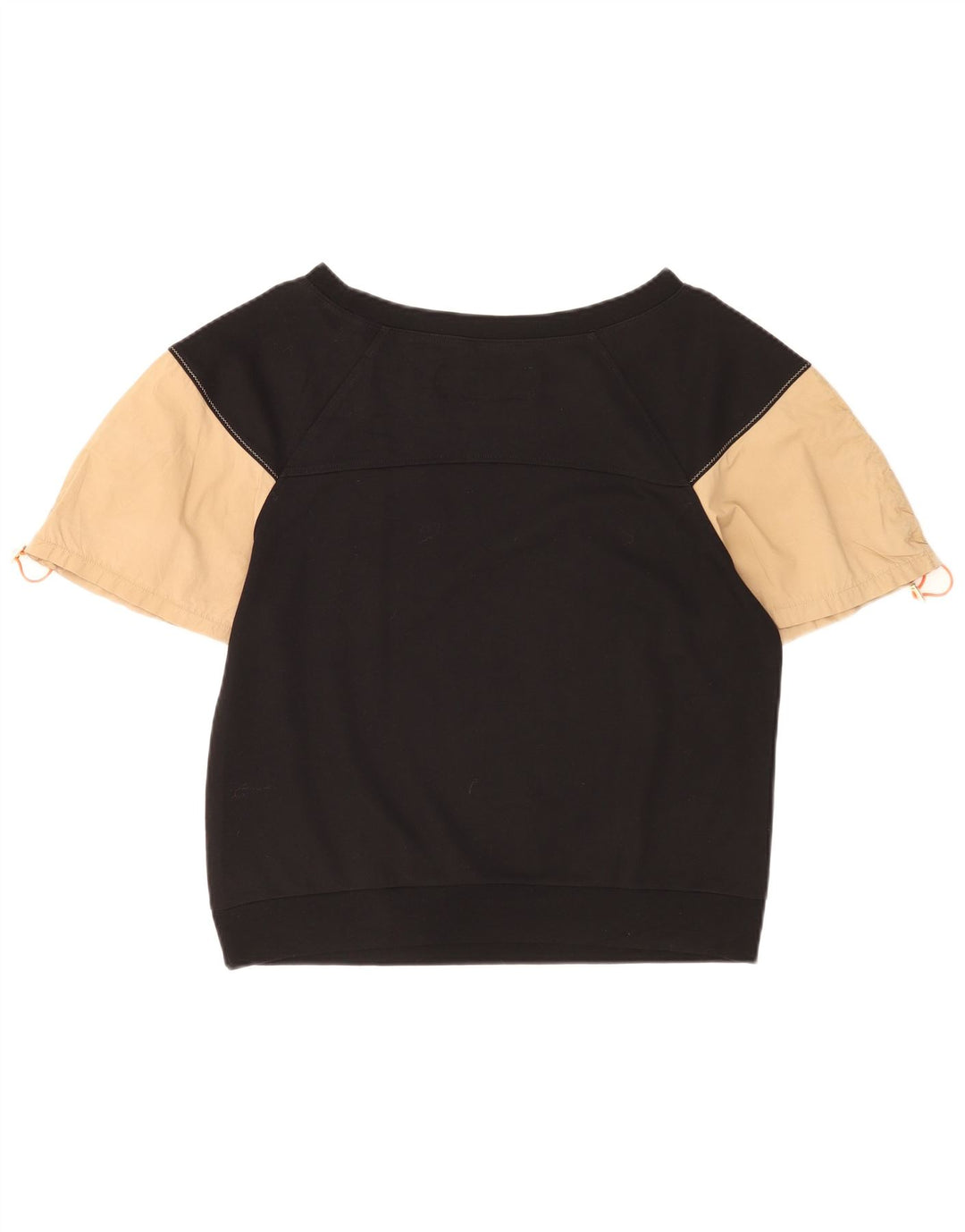 Женский свитер Benetton UK 16, большой черный цвет с цветными блоками