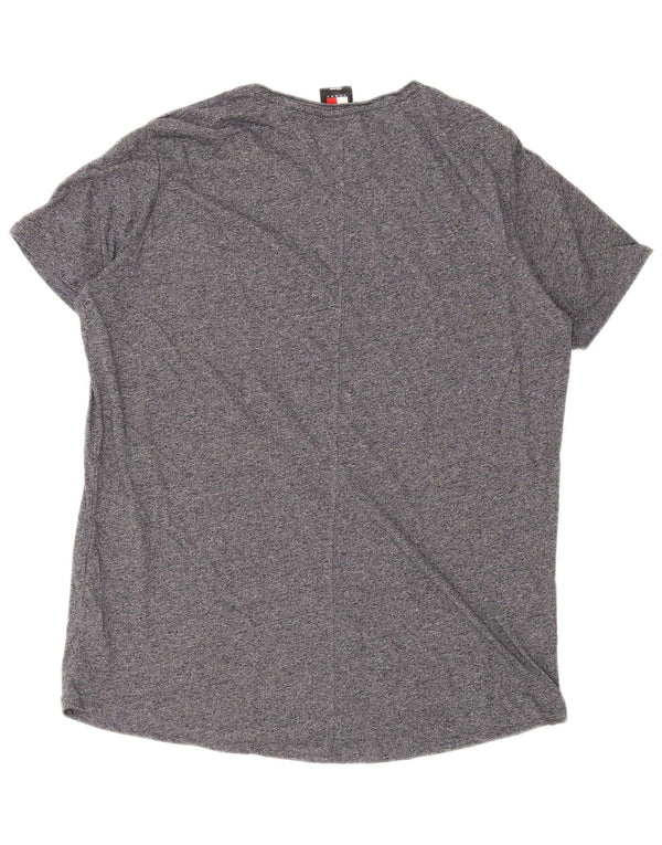 Мужская футболка Tommy Hilfiger 2XL, серый хлопок в крапинку