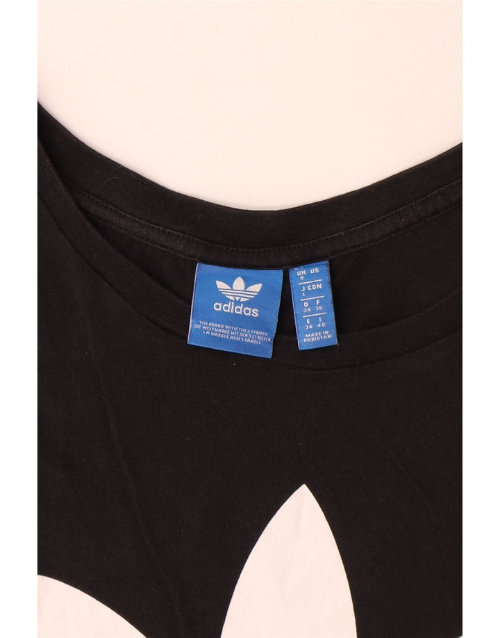Женский жилет с графическим принтом Adidas Top UK 8, маленький черный