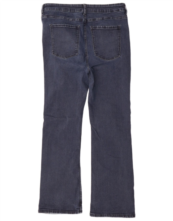 Женские джинсы стандартного кроя Mark & Spencer Bootcut UK 16, большие W34 L28, синие