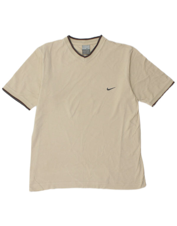 Мужская футболка NIKE Top UK 36/38, маленькая, белого цвета