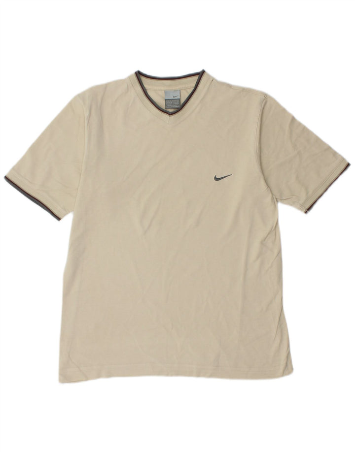 Мужская футболка NIKE Top UK 36/38, маленькая, белого цвета