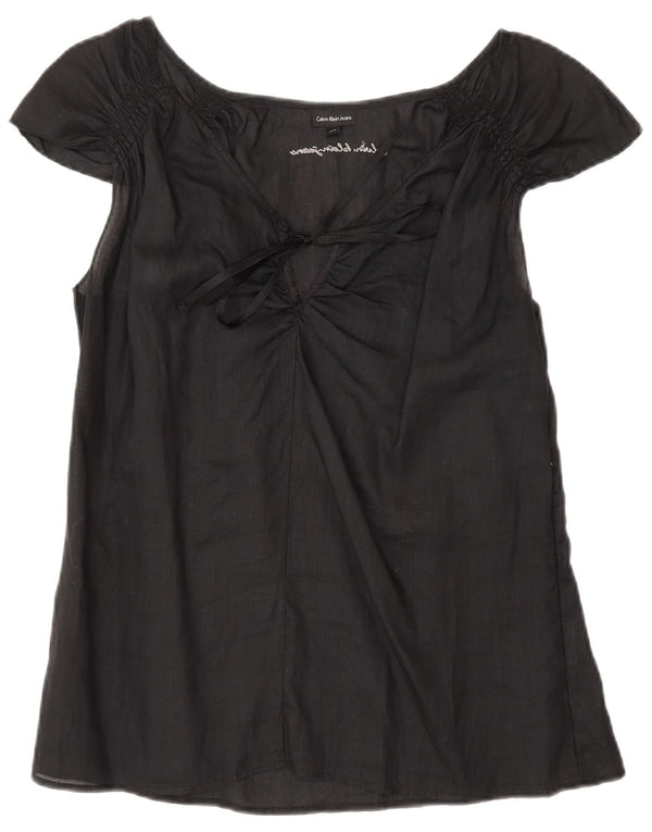 Женская блузка Calvin Klein Jeans Top UK 18 XL Черный