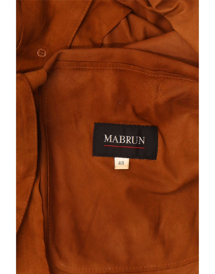 Куртка женская замшевая Mabrun IT 48 XL Бежевая
