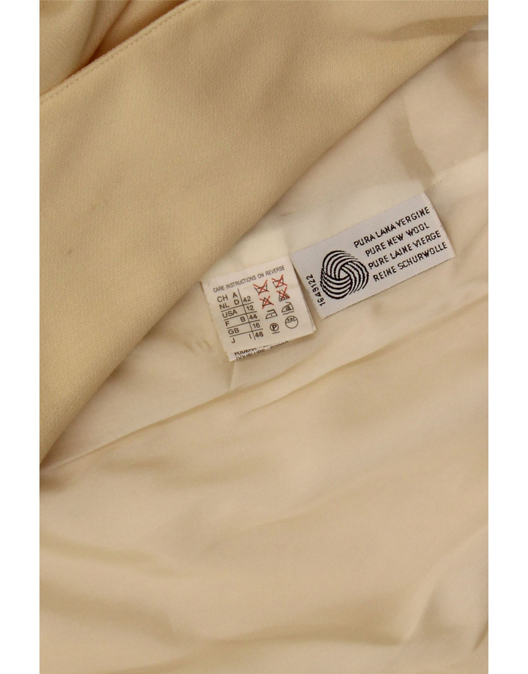 Женский двубортный пиджак MARELLA UK 16, большой желтый шерстяной пиджак