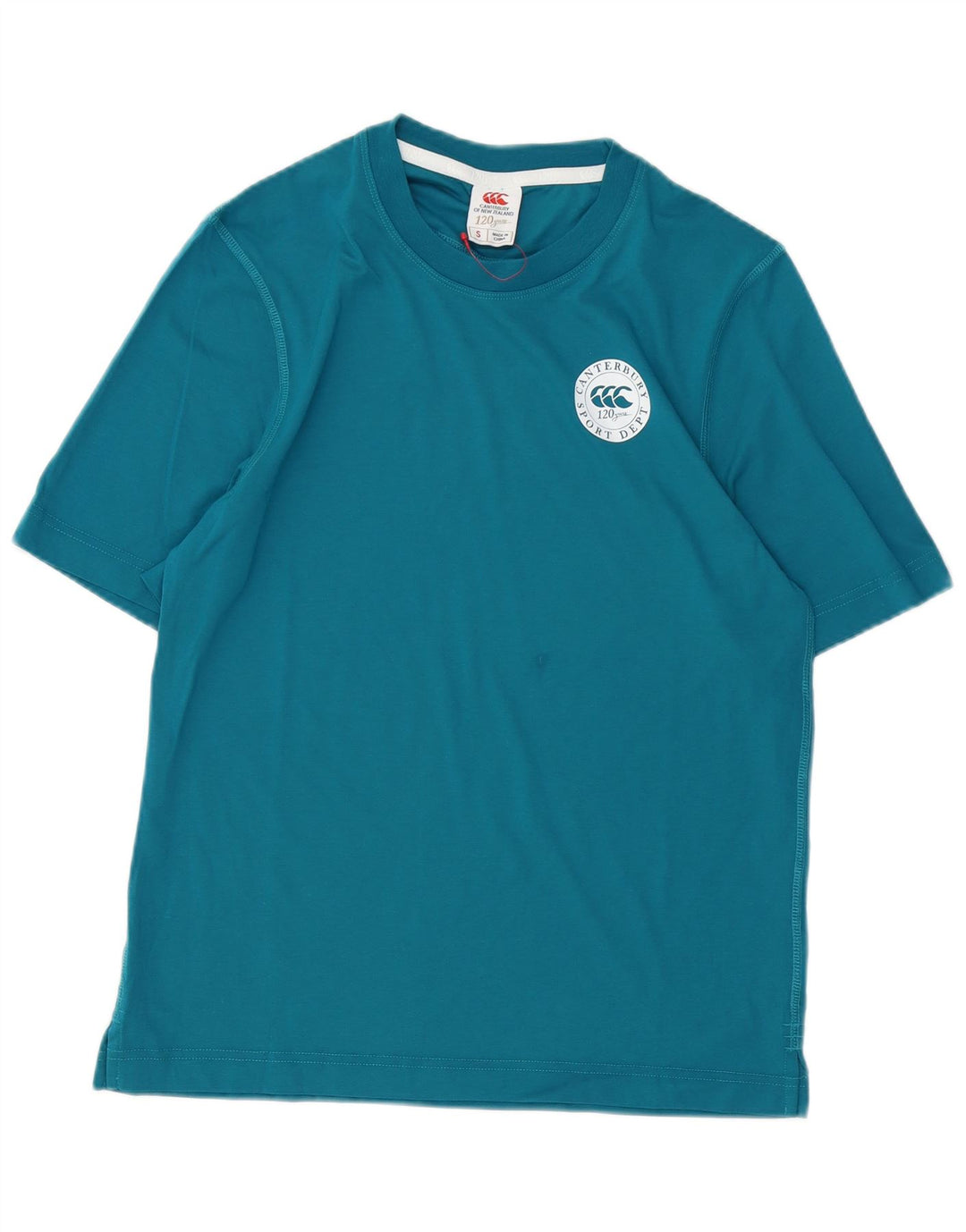 CANTERBURY Мужская футболка Top Small Blue Cotton