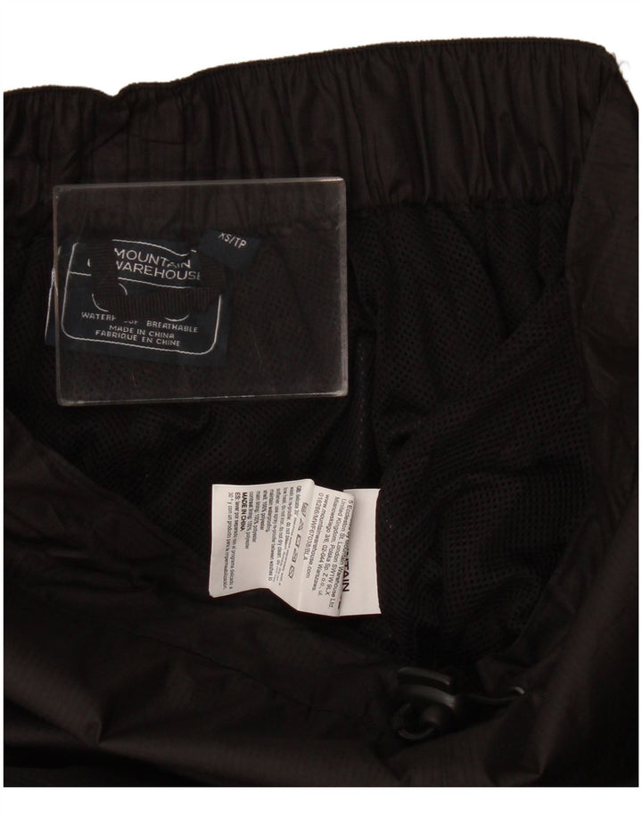Женские водонепроницаемые брюки Mountain Warehouse UK 6 XS, черный полиэстер