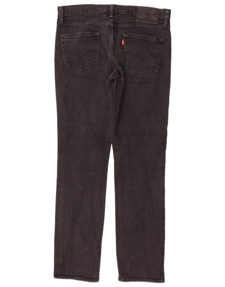 Мужские джинсы Levi's 511 Slim W33 L32 Серые хлопковые