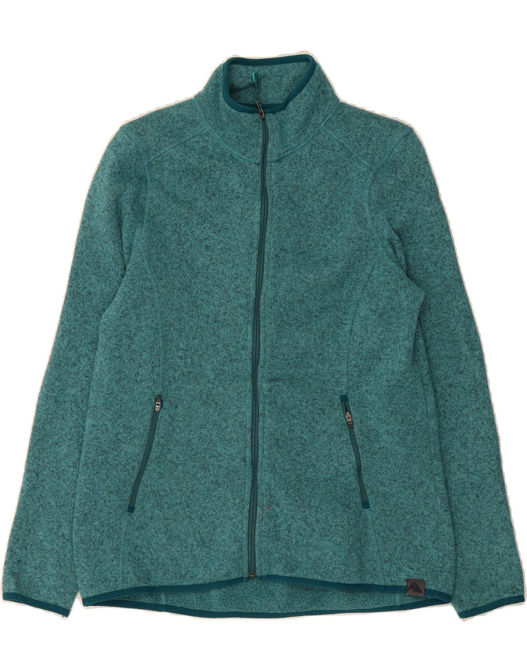 L.L.BEAN Womens Tracksuit Top Jacket UK 14 Medium Green Polyester Vintage L.L.Bean and Second-Hand L.L.Bean from Messina Hembry 