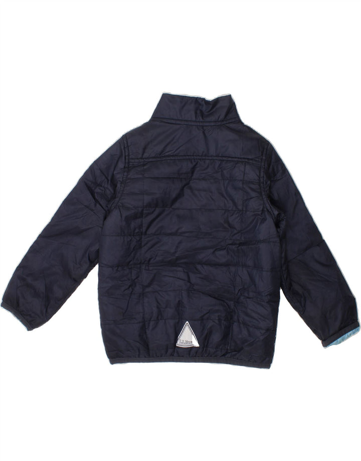 L.L.BEAN Boys Padded Jacket 3-4 Years Navy Blue Polyester Vintage L.L.Bean and Second-Hand L.L.Bean from Messina Hembry 