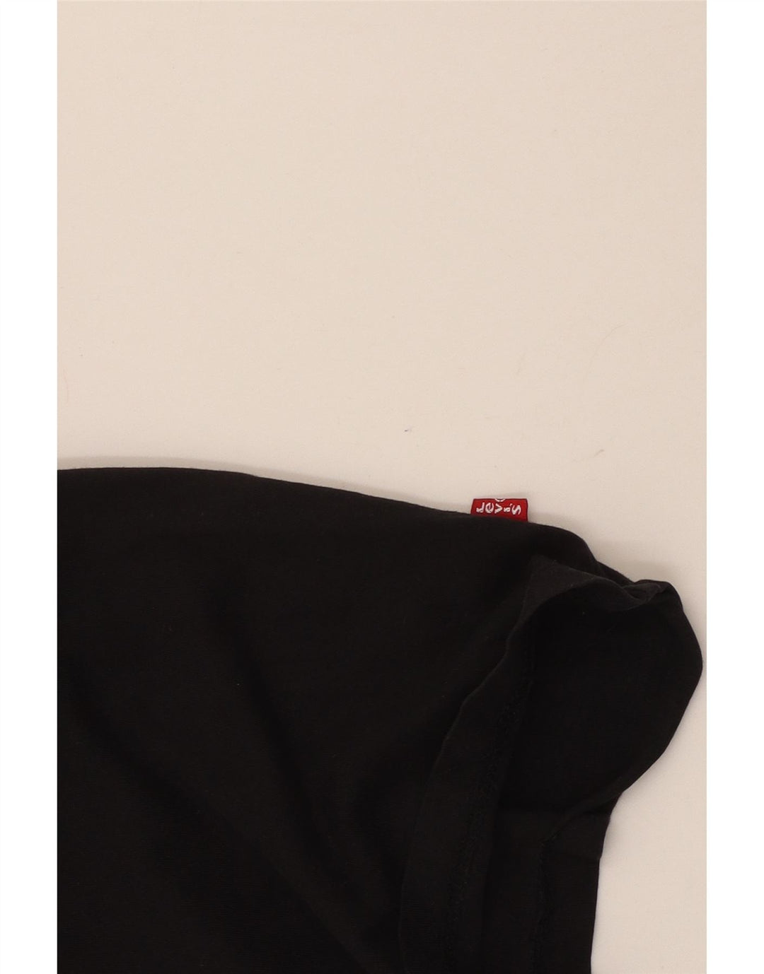 Женская футболка с рисунком Levi's Top UK 14, большая черная