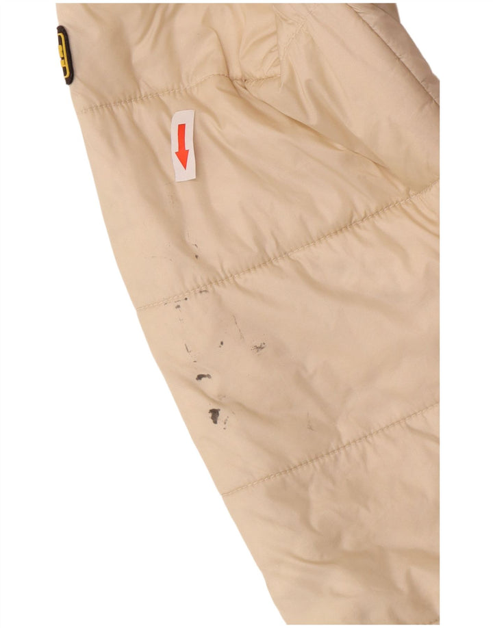 Женское стеганое пальто с капюшоном Barbour UK 10, маленькое, бежевое, полиамид