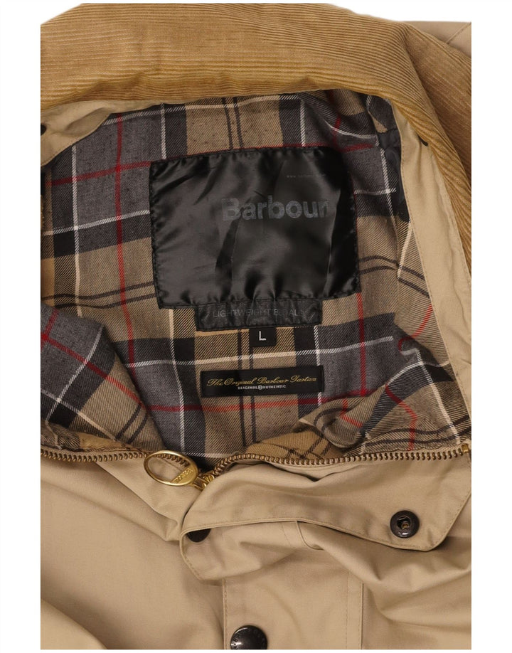 Мужская куртка BARBOUR UK 40, большая, бежевая