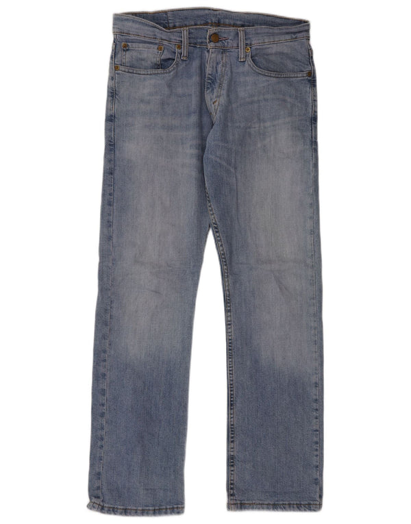 Мужские прямые джинсы Levi's 514 W31 L30 синие, хлопок