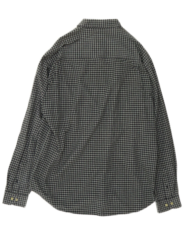 Мужская рубашка Tom Tailor 2XL из хлопка в зеленую клетку