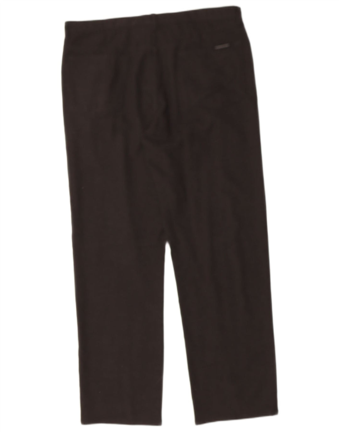 TRUSSARDI Mens Straight Casual Trousers W36 L32 Grey