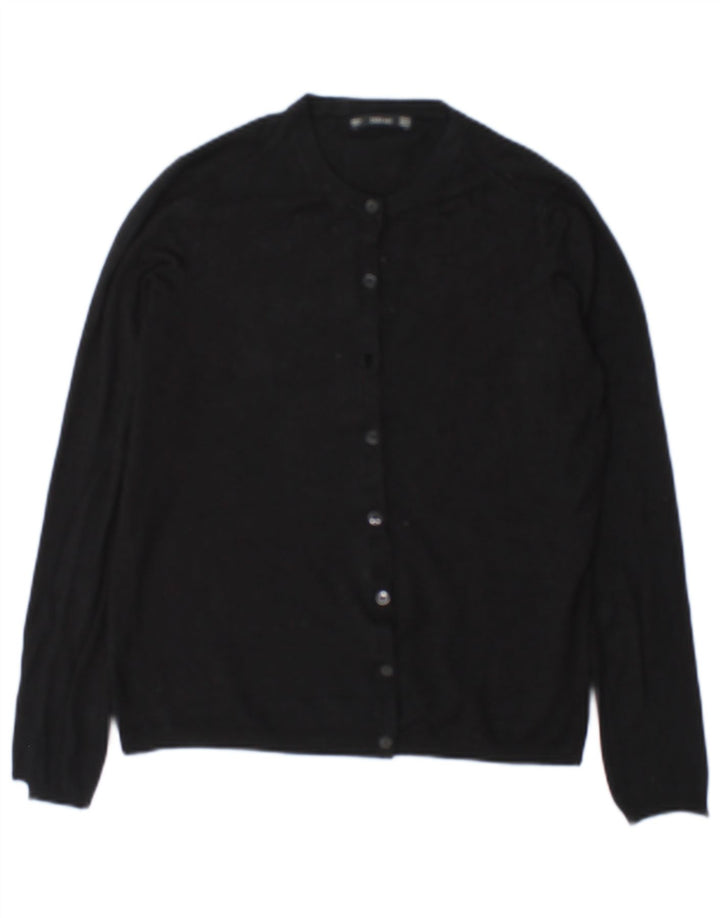 Женский кардиган Zara UK 14, средний черный