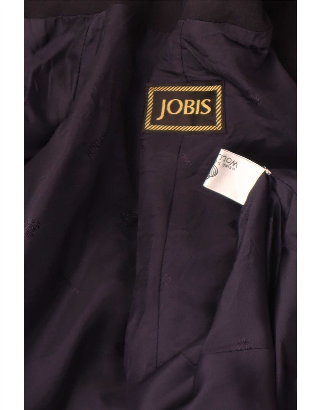 Женский удлиненный двубортный пиджак Jobis UK 14, средний темно-синий