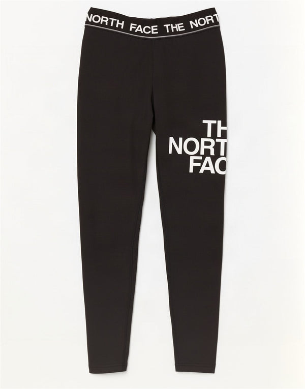 Женские леггинсы с рисунком The North Face UK 8, маленькие черные