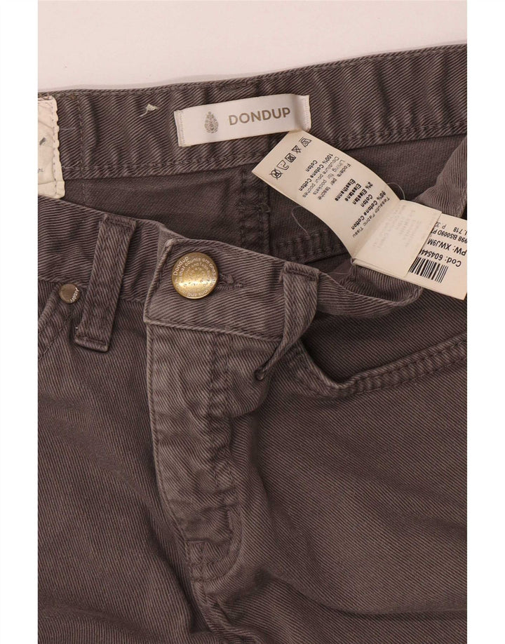 Женские джинсы скинни Dondup W25 L29 серые, хлопок