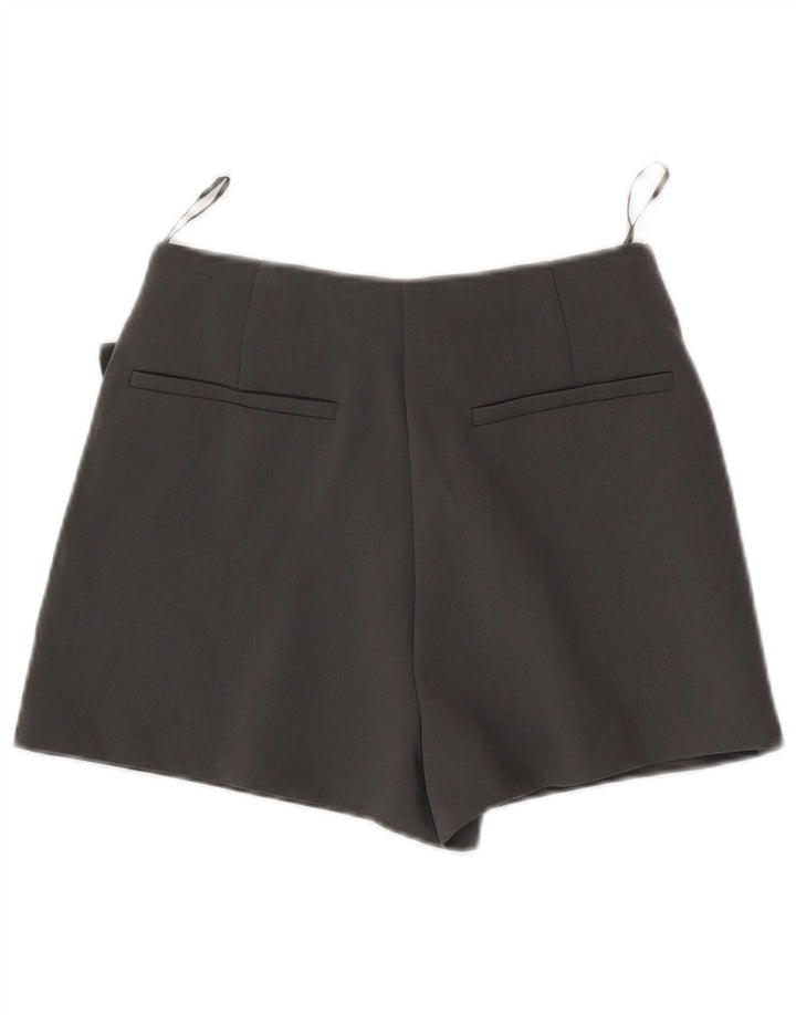 Женские шорты Zara UK 4 XS, серый полиэстер