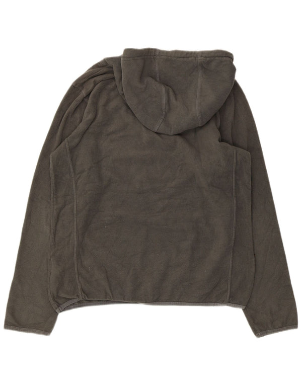 Женский флисовый джемпер с капюшоном Mountain Warehouse UK 14, большой серый полиэстер