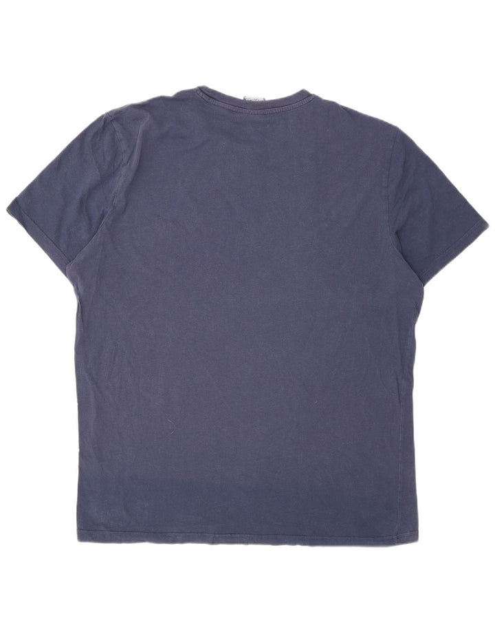 Мужская футболка с рисунком Champion Top XL, темно-синяя