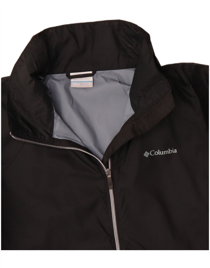Женская дождевик Columbia UK 18 XL, черный нейлон