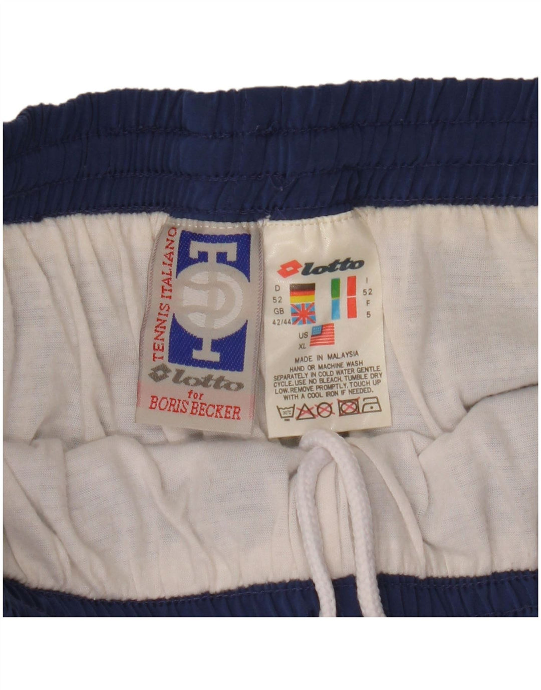 LOTTO Мужские спортивные брюки UK 42/44 XL Темно-синий полиэстер