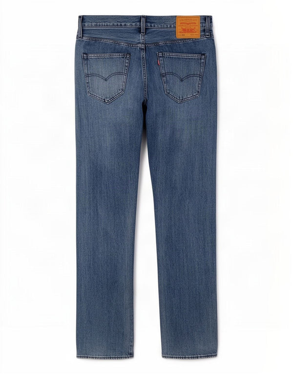 Мужские прямые джинсы Levi's 501 W34 L32 синие, хлопок
