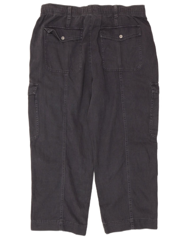 Женские брюки карго свободного кроя Marks & Spencer UK 18 XL W38 L27 серые