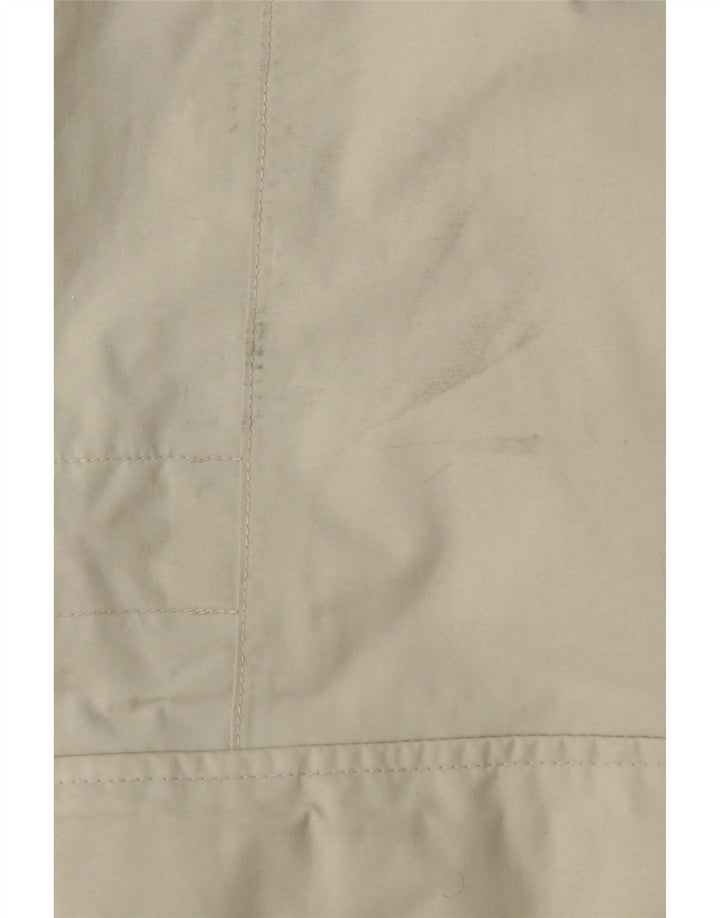 Женская стеганая куртка Jack Wolfskin с капюшоном, Великобритания, 8/10, маленькая, бежевый, полиамид