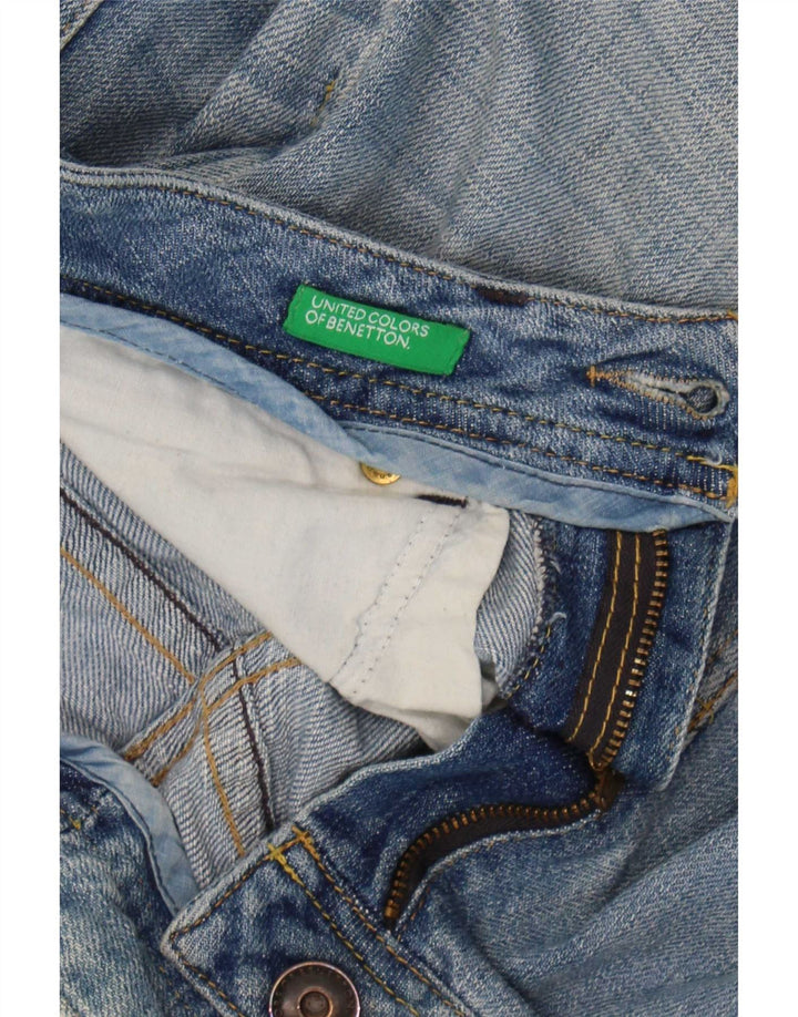 Джинсы женские Benetton Bootcut W32 L32 синие