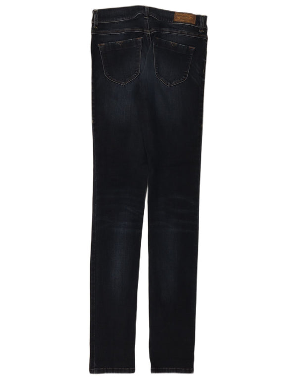 Женские супертонкие джинсы-джеггинсы DIESEL Livier с низкой талией W27 L33, темно-синие